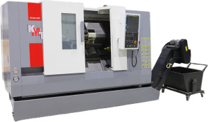 Токарный станок с наклонной станиной KTL 56/500 ЦТО CNC X2