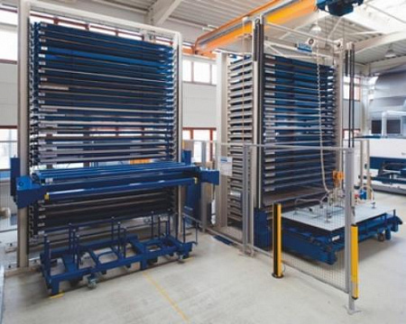 Система автоматического складирования листового металла KMT