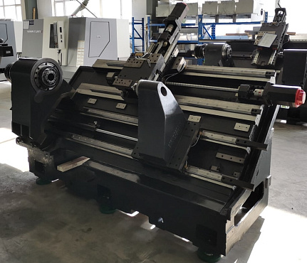 Токарный станок с наклонной станиной KTL 56/500 Fanuc