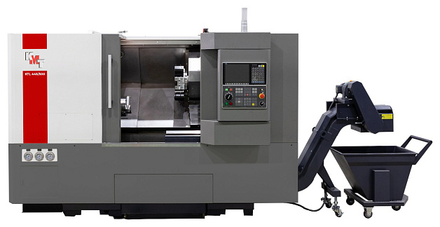Токарный станок с наклонной станиной KTL 44S/500 Siemens. Линейные направляющие