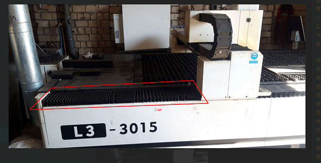 Кожух оси Y для KMT 3015L3