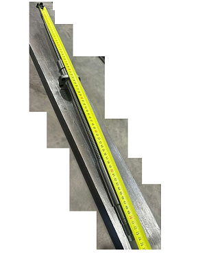 ШВП оси Х (L=740мм) для KE36